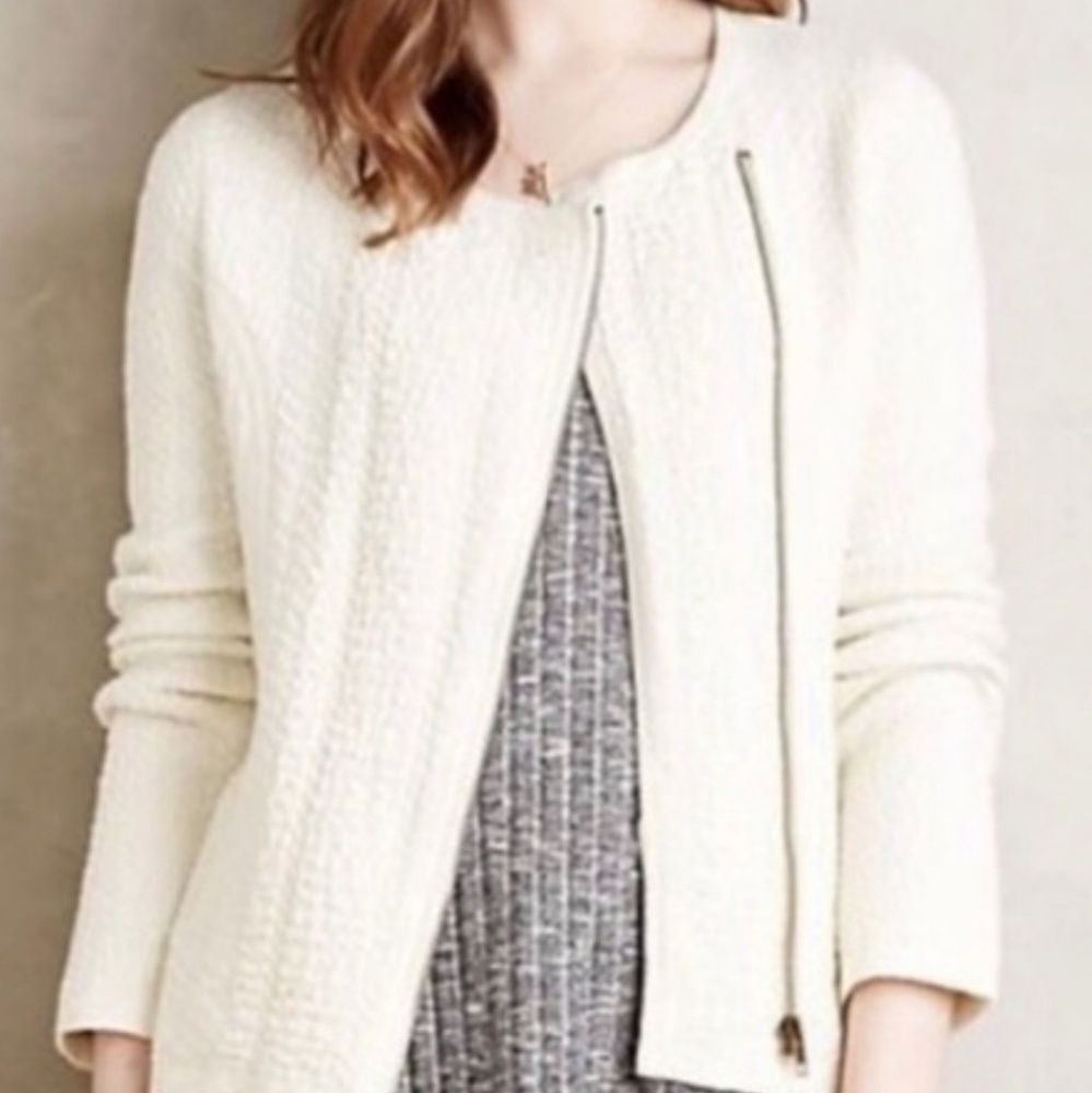 Anthropologie Angel of the North sweater